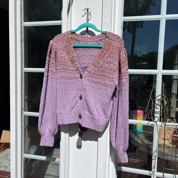 J Crew Reversible Space Dyed Cardigan NWT - Picture 4 of 10